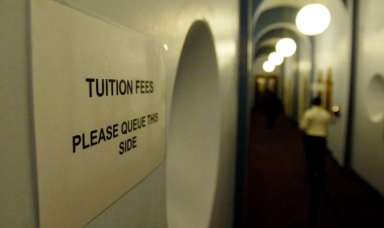 Tuition Fees Sign
