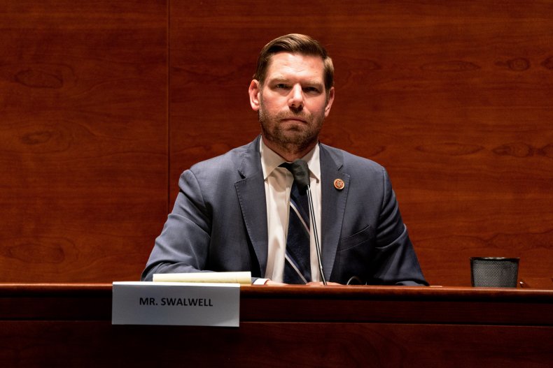 Eric Swalwell Donald Trump Ashli Babbitt Capitol