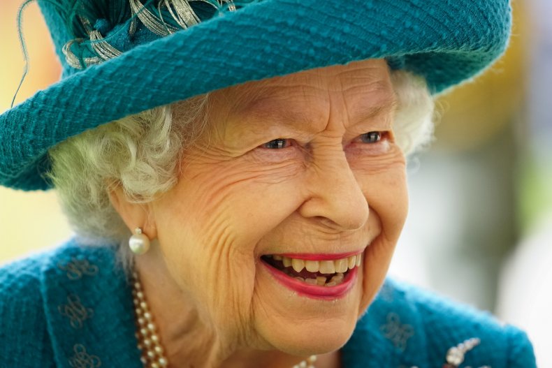 Queen Elizabeth in Manchester