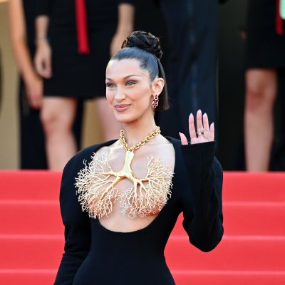 Bella Hadid in Schiaparelli at Cannes 2021 Bella Hadid in Schiaparelli at Cannes 2021