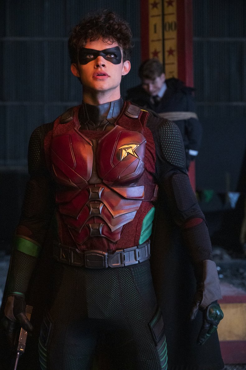 Curran Walters as Robin in Titans