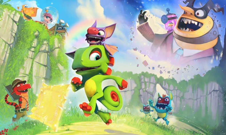 Yooka-Laylee Keyart
