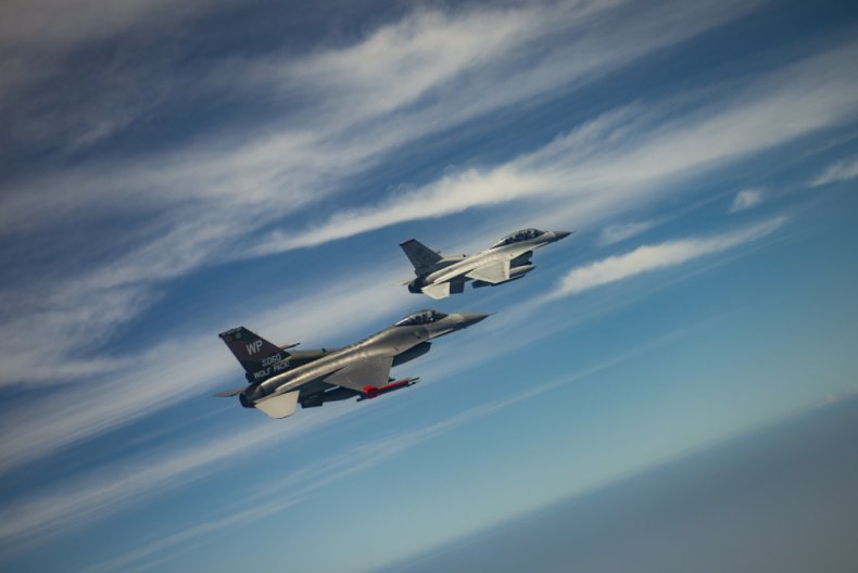 US, South, Korea, Air, Force, F-16, training
