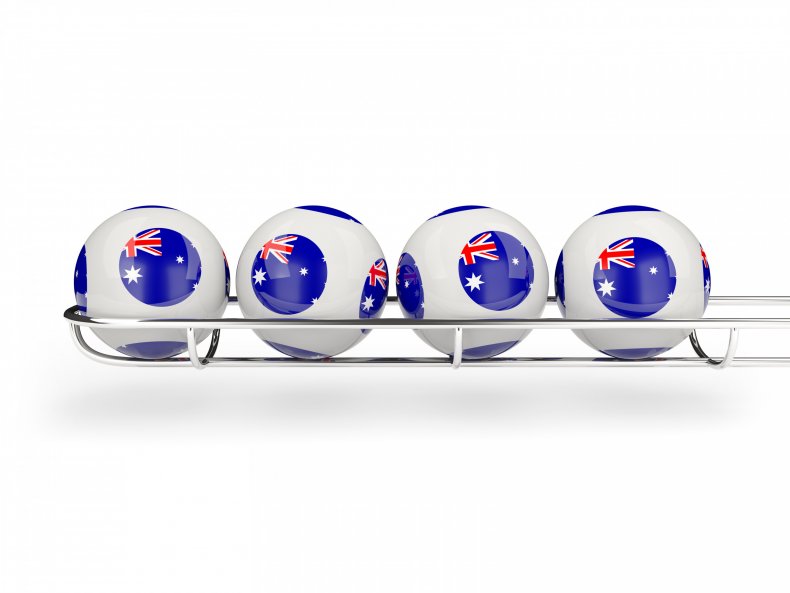 Australia lottery balls