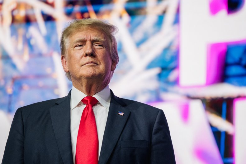 Donald Trump Enters a Rally in Arizona