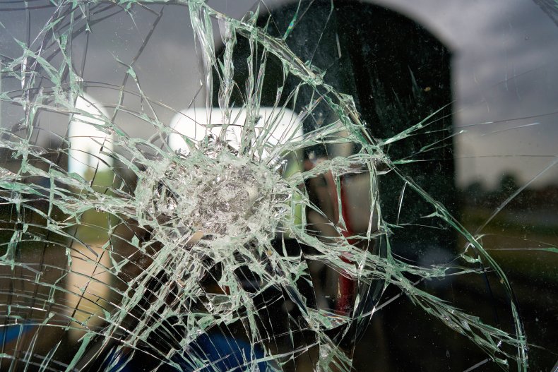 Broken Windshield