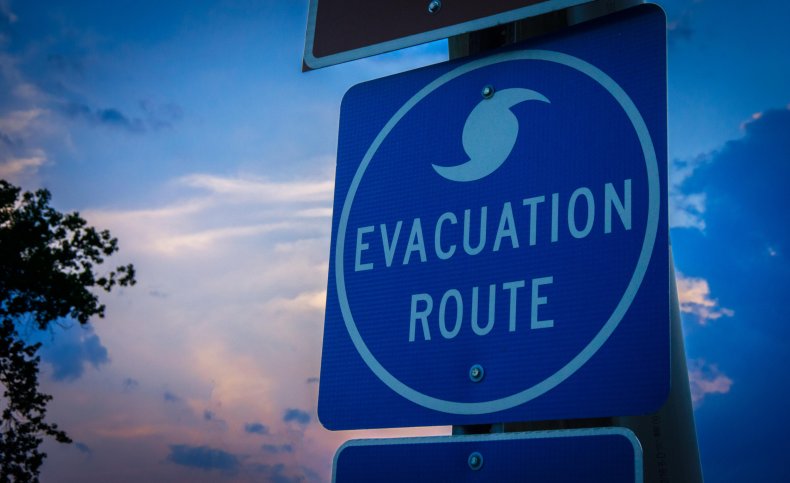 Evacuation Route Stock Image