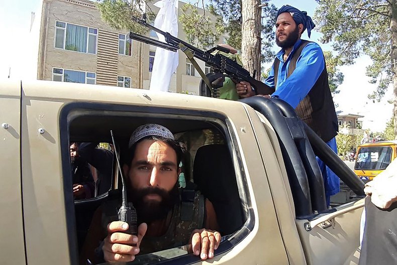 Taliban Fighters Pictured in Herat on August13