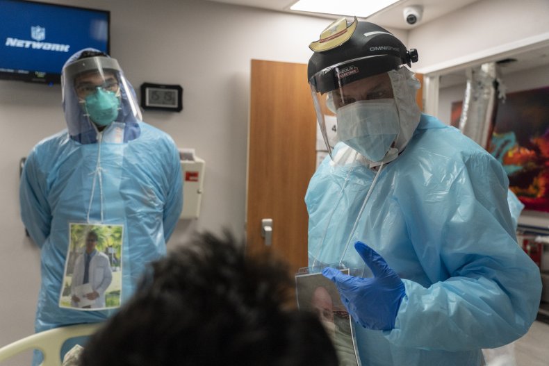 A Houston ICU Pictured in 2020
