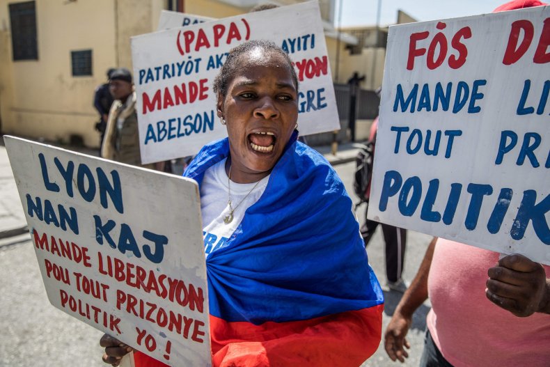 Haiti Protest