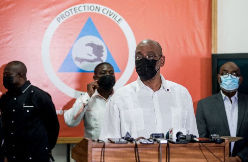 Haiti Prime Minister Ariel Henry