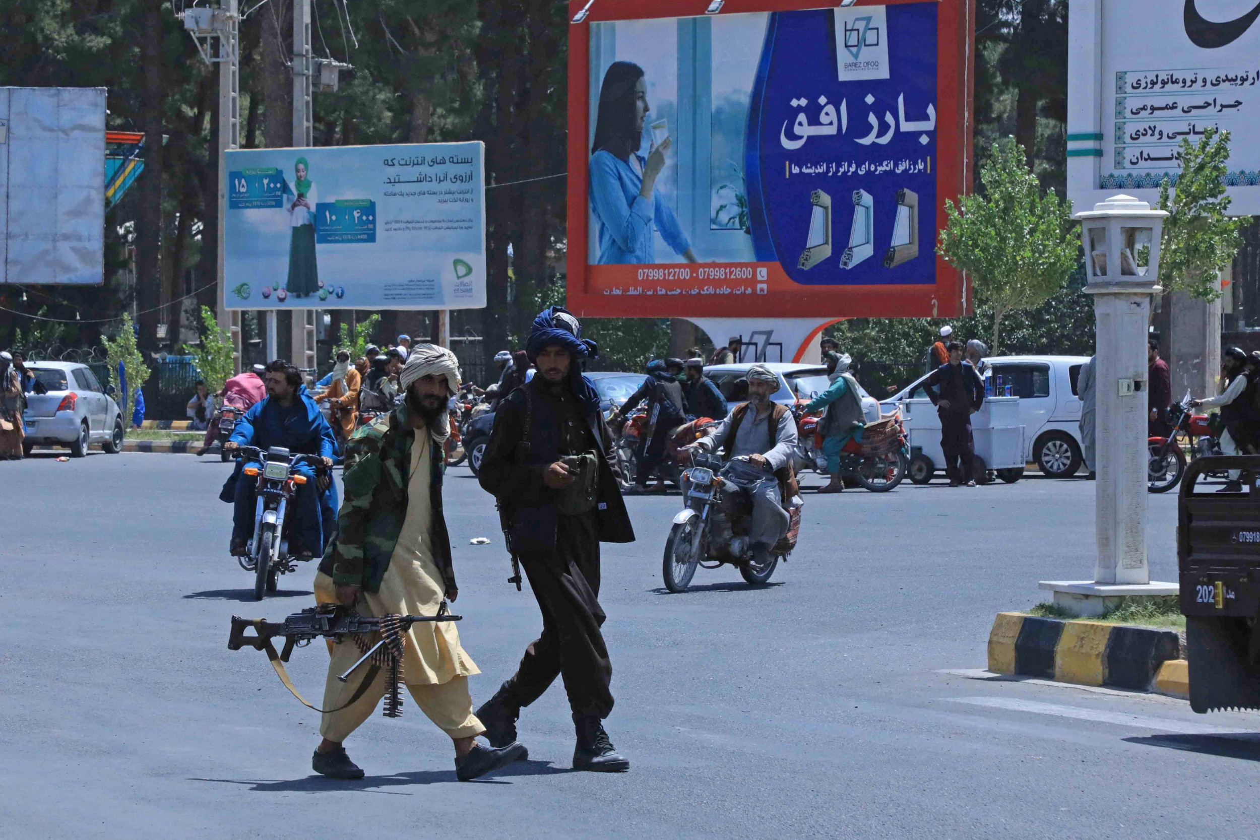 Taliban Gain Control Of All But Two Major Cities In Afghanistan As U.S ...