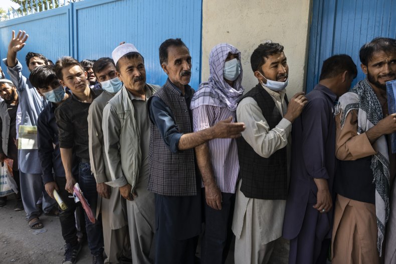 Passport office in Kabul