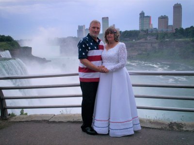 Sandy and Bucky Delano renewing their vows Sandy and Bucky Delano renewing their vows