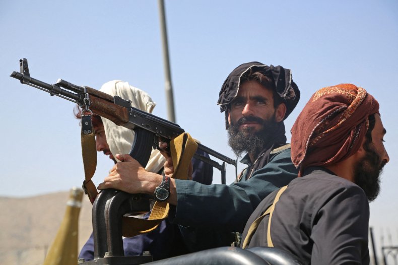 Taliban Fighters in Kabul