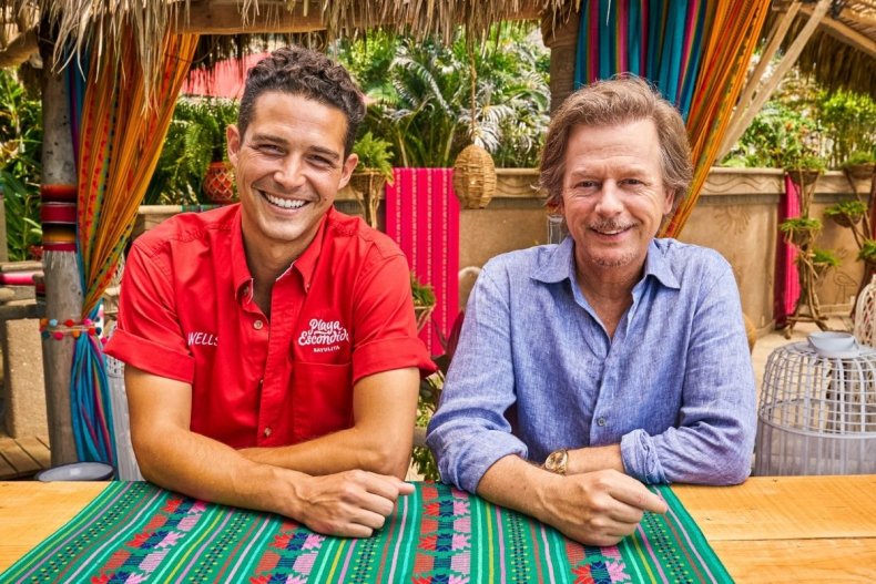 Wells Adams and David Spade