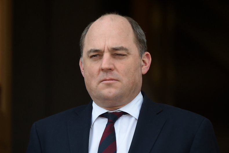 British Defense Secretary Ben Wallace