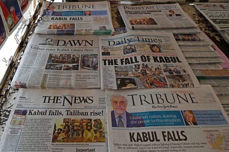 Afghanistan Newspapers Help Biden Washington Post Taliban