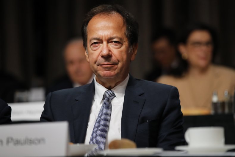 John Paulson at Trump speech