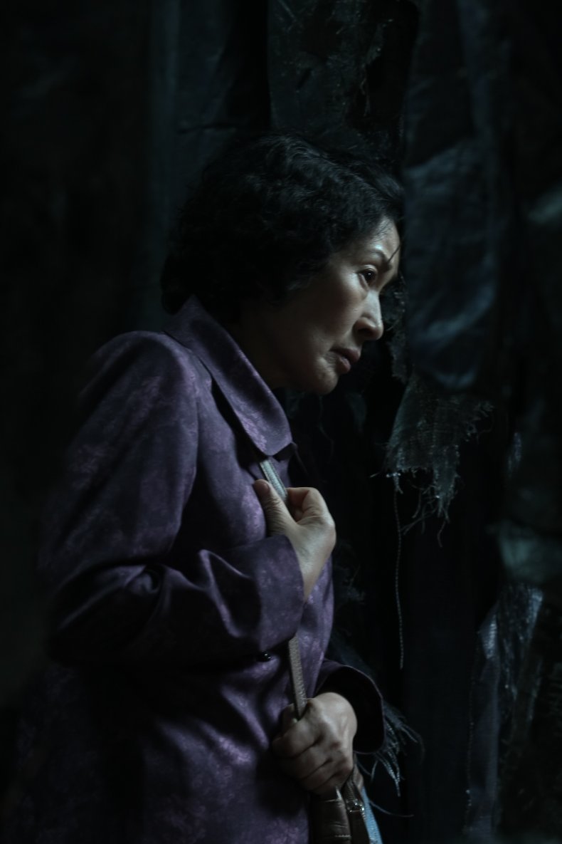 A film still from "Mother".