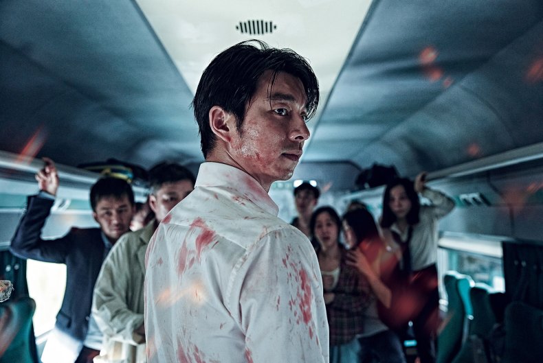 A film still from "Train to Busan".