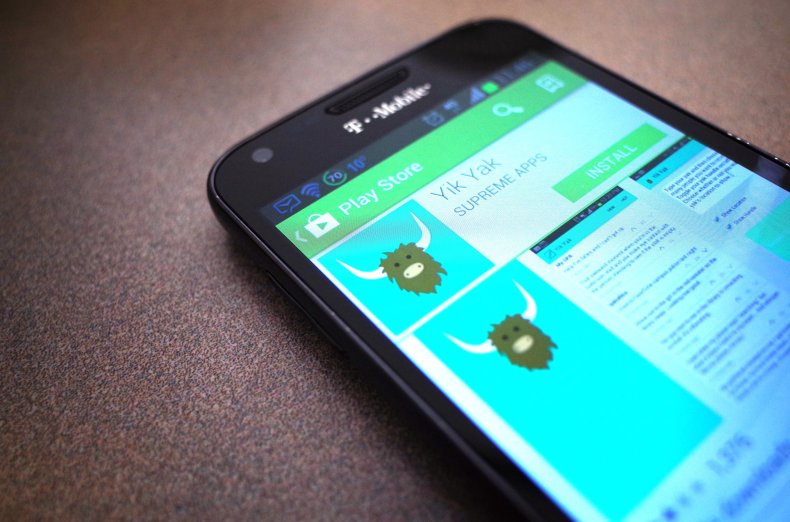 Yik Yak on Google Play Store