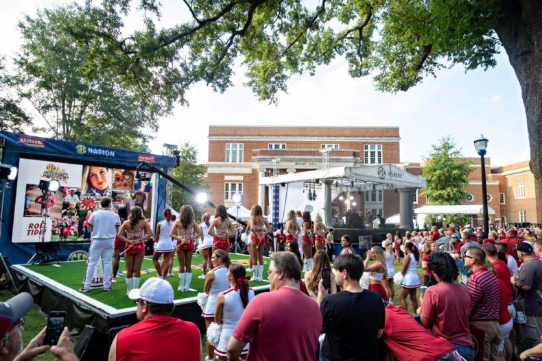 he campus of the University of Alabama