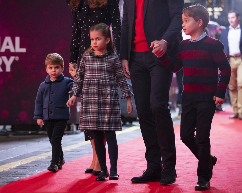 Prince George, Princess Charlotte and Louis