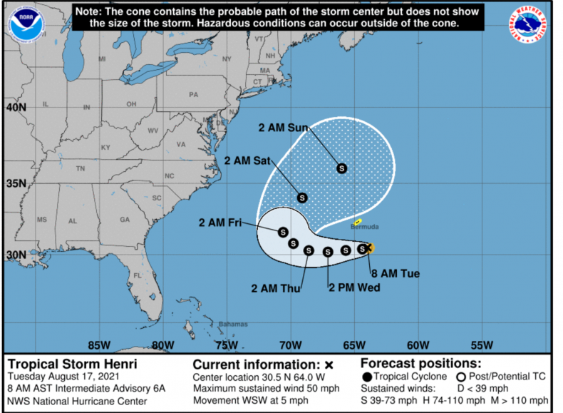 Tropical Storm Henri