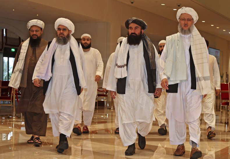 Taliban, officials, Doha, Qatar, peace, talks
