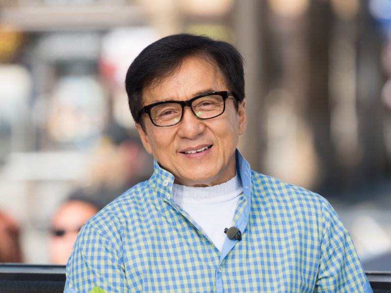 Jackie Chan at Extra studios 