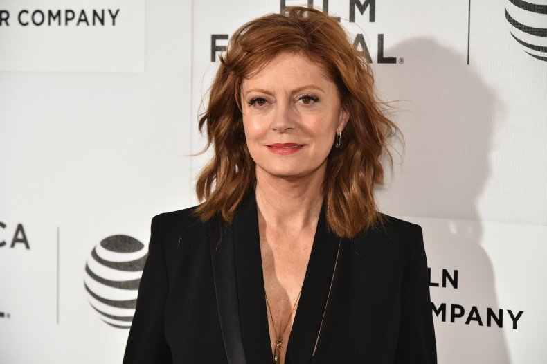Susan Sarandon at The Meddler premiere