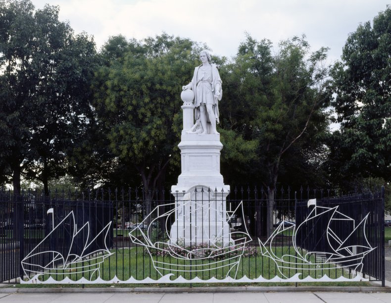 Christopher Columbus Statue Philadelphia Controversy Judge Ruling