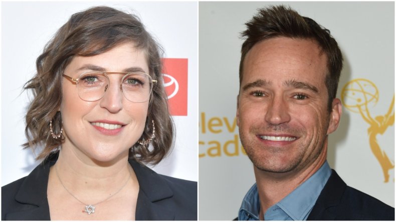 "Jeopardy!" hosts Mayim Bialik and Mike Richards