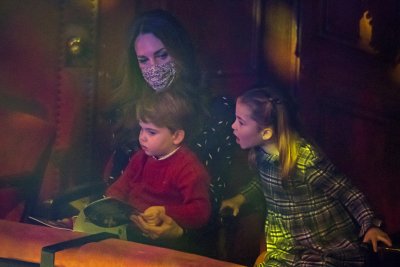Princess Charlotte, Prince Louis With Kate Middleton Princess Charlotte, Prince Louis With Kate Middleton