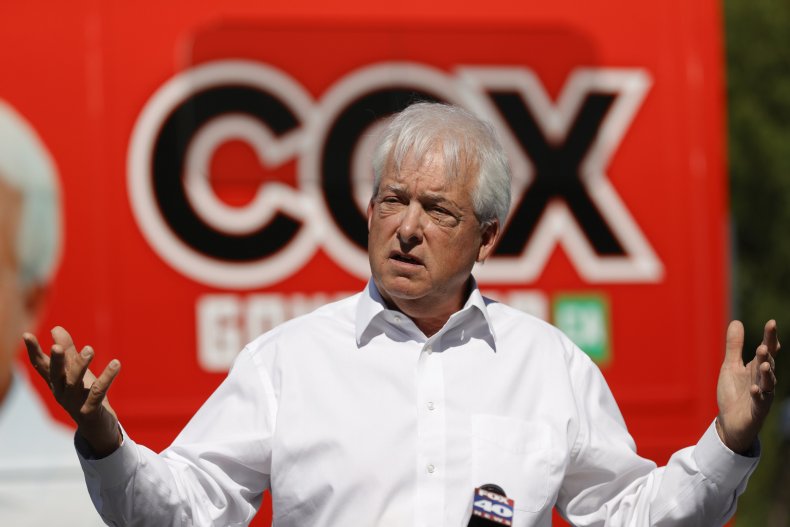 California Republican gubernatorial candidate John Cox
