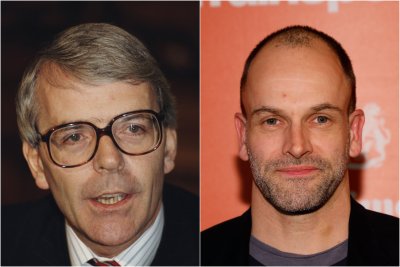 John Major and Jonny Lee Miller John Major and Jonny Lee Miller