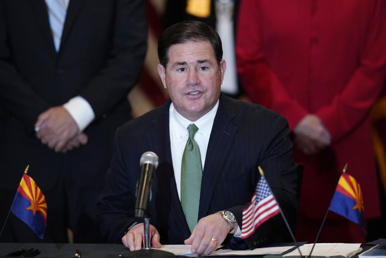 Ducey Denies Funding for Schools Requiring Masks