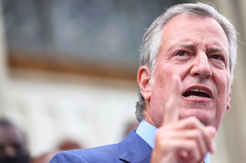 Bill De Blasio Vaccine Mandate Lawsuit Restaurant