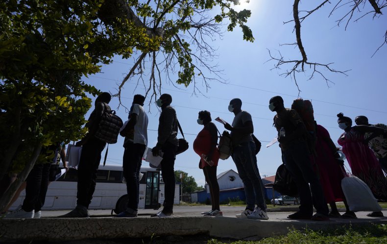 Migrants in Texas