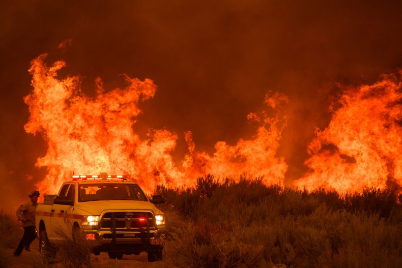 10,000 Firefighters Are Battling 12 California Fires