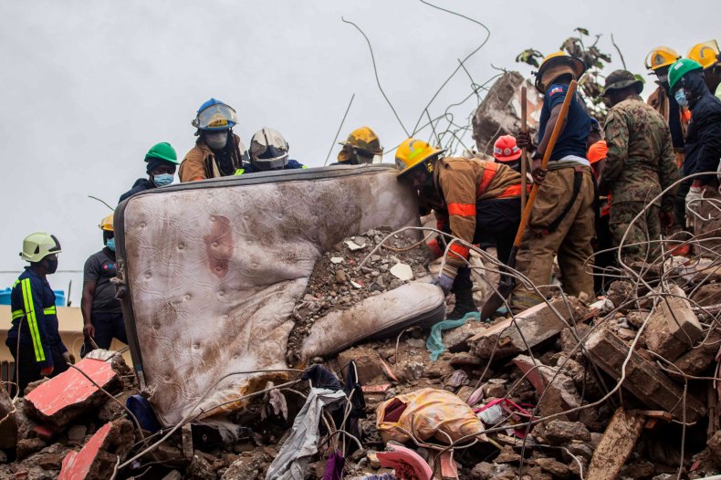 Haiti Earthquake Rescue Workers