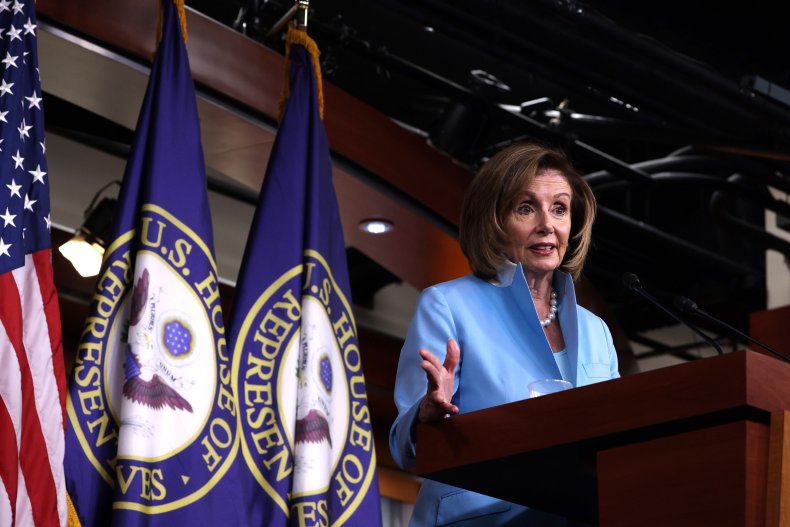 Speaker Pelosi Holds Weekly News Conference On
