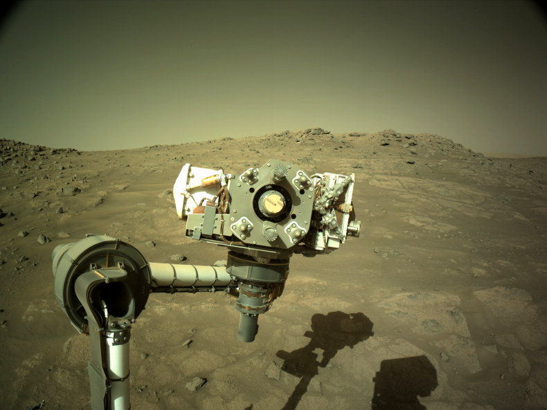 Perseverance's robotic arm