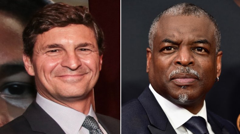 David Faber and LeVar Burton