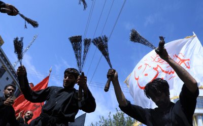 Afghans prepare for Ashura procession Afghans prepare for Ashura procession