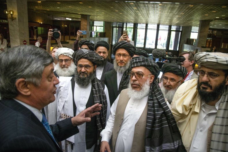 Russian Envoy Speaks to Taliban Leaders