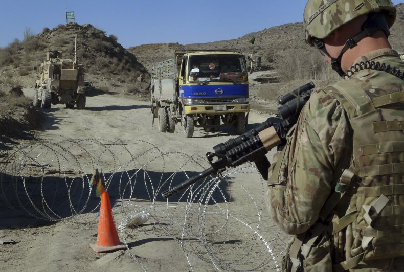 U.S. Soldier in Afghanistan