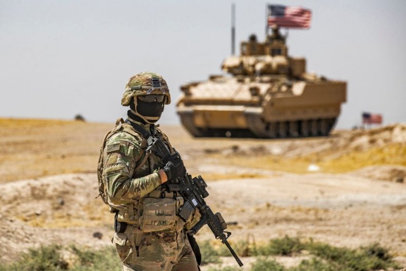 U.S. soldiers in Syria