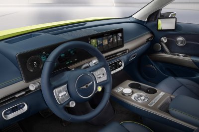 2023 Genesis GV60 steering wheel 2023 Genesis GV60 steering wheel